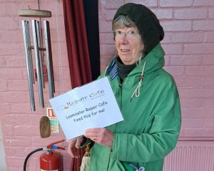 Wind chimes repaired at Leominster Repair Café